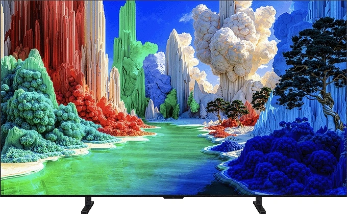 Телевизор QLED TCL 75" 75A400 (2026) Slim черный 4K Ultra HD 144Hz MEMC DVB-T DVB-T2 DVB-C DVB-S DVB-S2 USB WiFi Smart TV