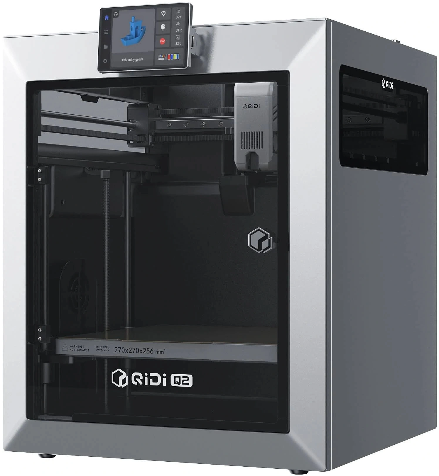 Принтер 3D Qidi Q 2 270x270x256мм ABS/PLA/PETG/Flex/ASA/PC/PET/TPU