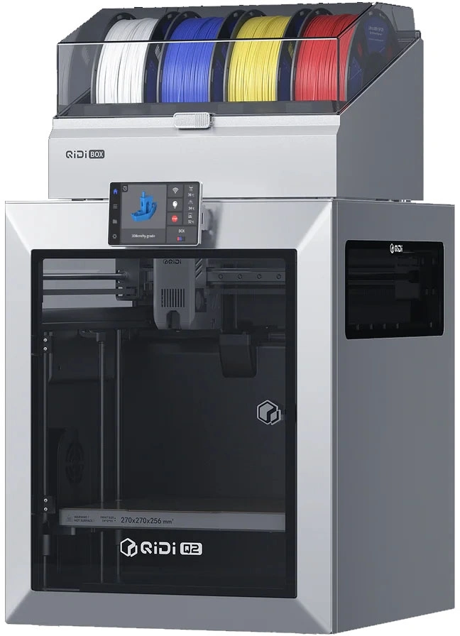 Принтер 3D Qidi Q 2 Combo 270x270x256мм ABS/PLA/PETG/Flex/ASA/PC/PET/TPU
