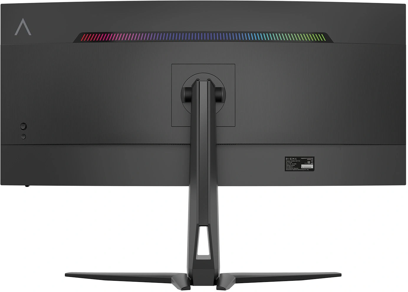 Монитор Digma 34" Overdrive 34A712Q черный VA LED 1ms 21:9 HDMI M/M матовая HAS Piv 450cd 178гр/178гр 3440x1440 200Hz DP UW 5.7кг — изображение 5