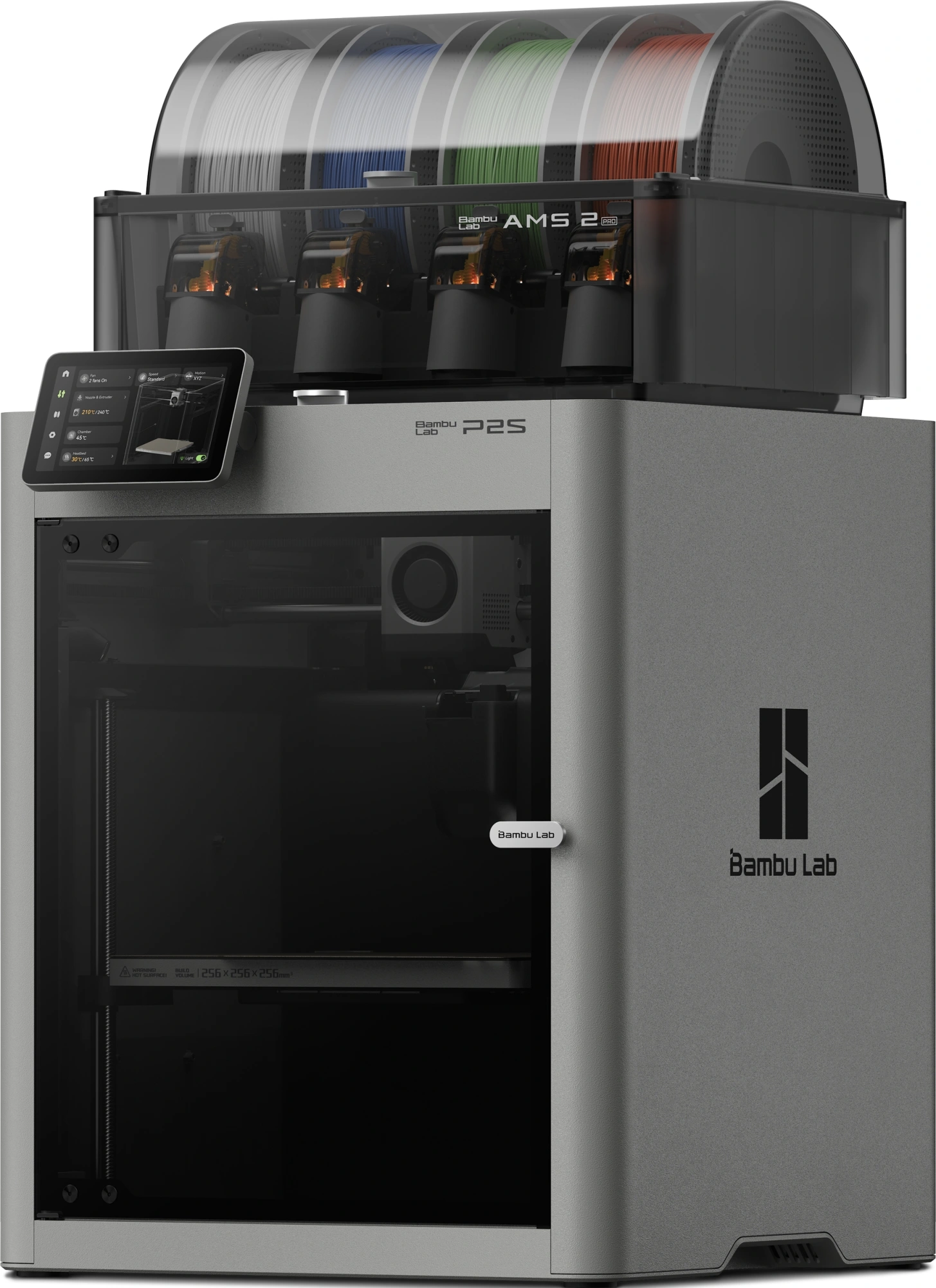 Принтер 3D Bambu Lab P2S Combo 256x256x256мм ABS/PLA/PETG/ASA/Carbon/Glassfiber/TPU 10мкм
