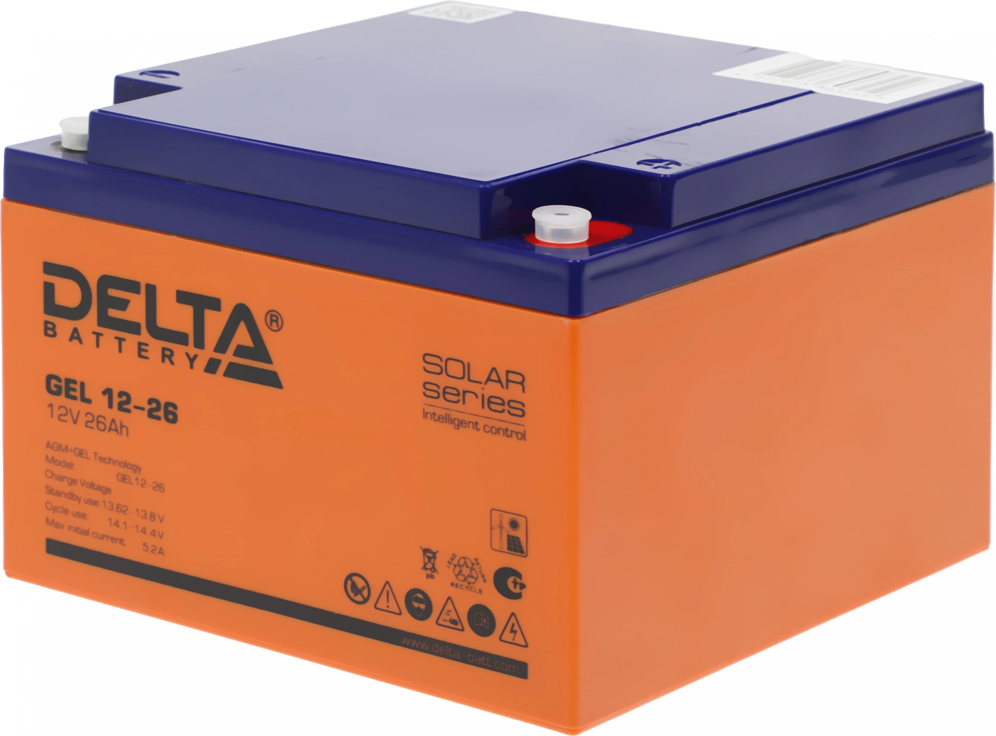 Батарея для ИБП Delta GEL 12-26 12В 26Ач