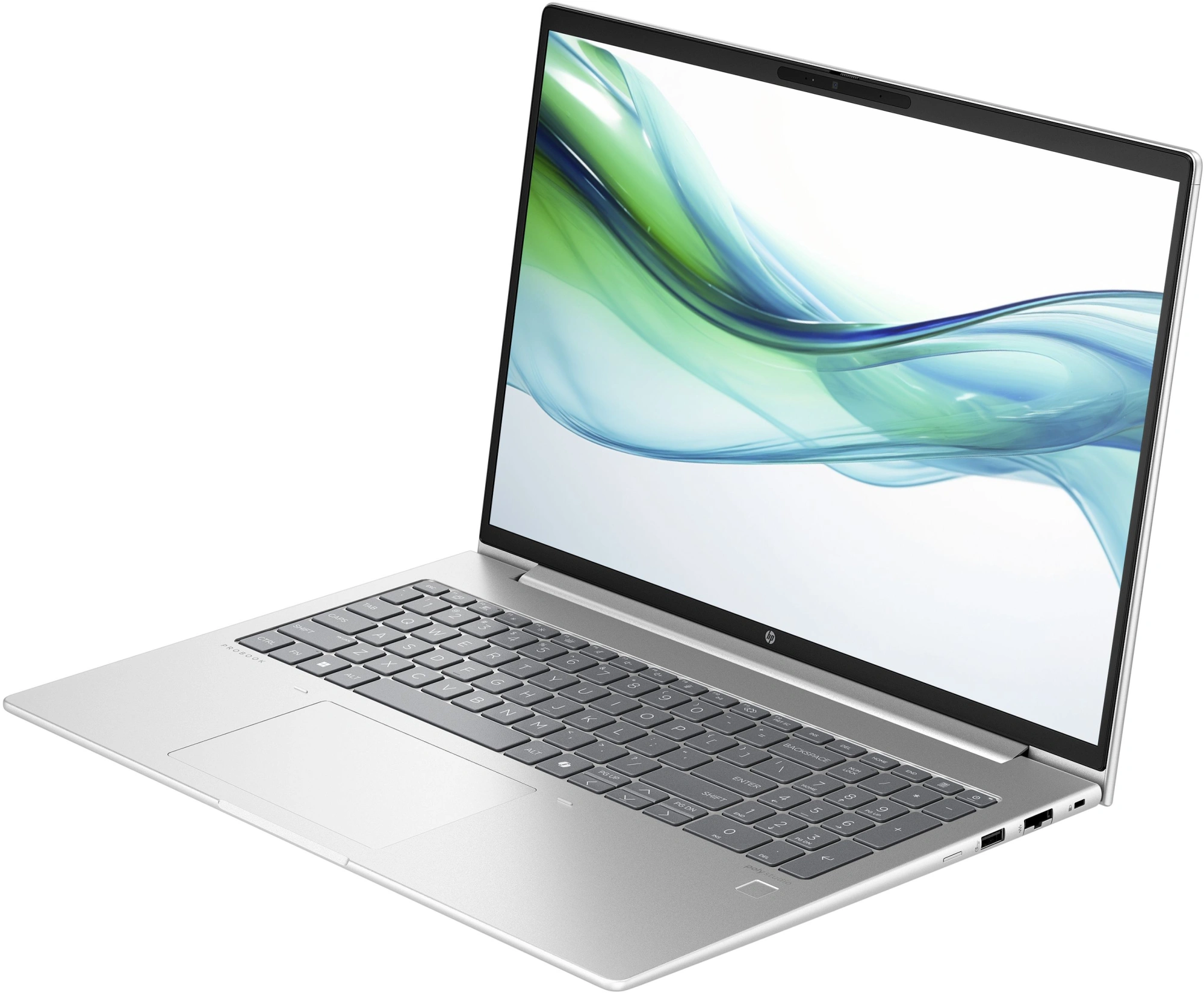 Ноутбук HP ProBook 460 G11 Core Ultra 7 155U 16Gb SSD512Gb Intel Graphics 16" IPS WUXGA (1920x1200) Windows 11 Pro silver WiFi BT Cam Bag (B49ZPPT/16GB/W11P) — изображение 2