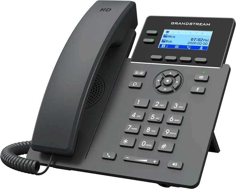 Телефон IP Grandstream GRP-2602G черный