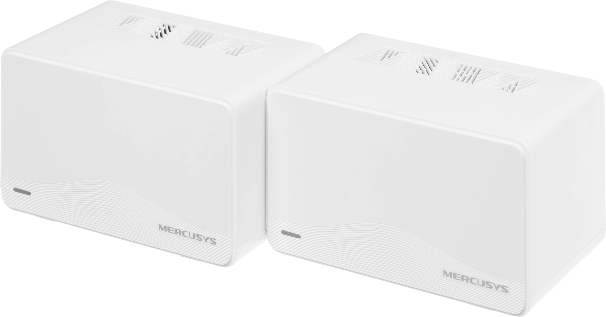 Бесшовный Mesh роутер Mercusys Halo H25BE (HALO H25BE(2-PACK)) BE3600 10/100/1000BASE-TX белый (упак.:2шт)
