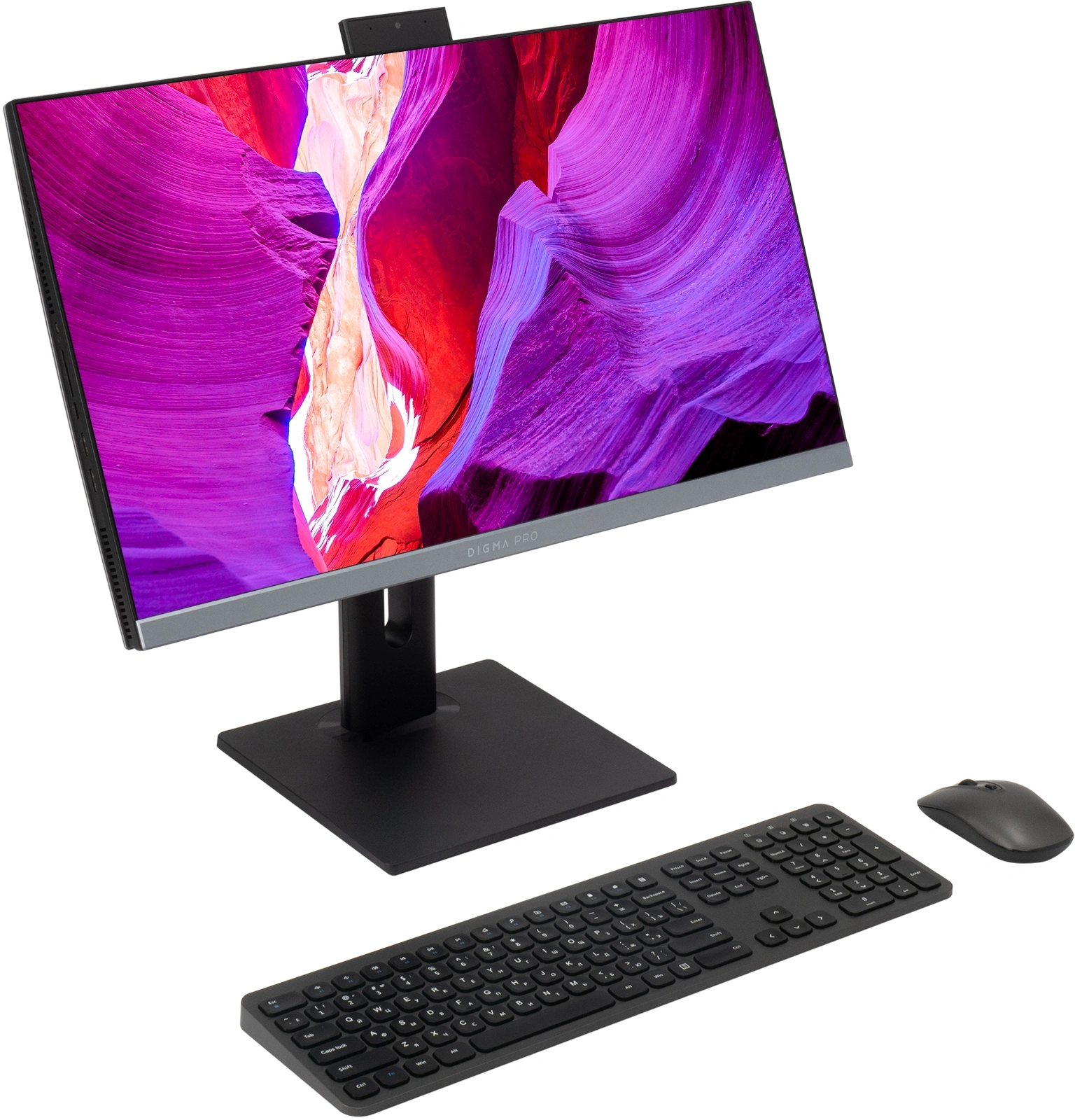 Моноблок Digma Pro Unity 23.8" Full HD i3 12100 (3.3) 16Gb SSD512Gb UHDG 730 CR Windows 11 Pro GbitEth WiFi BT 90W клавиатура мышь Cam серый/черный 1920x1080 — изображение 21
