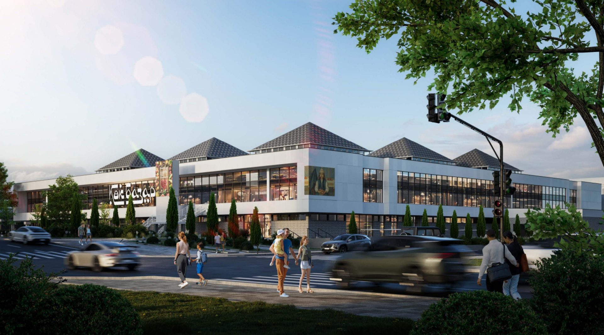 SKETCH IMAGE – Exterior Concept View