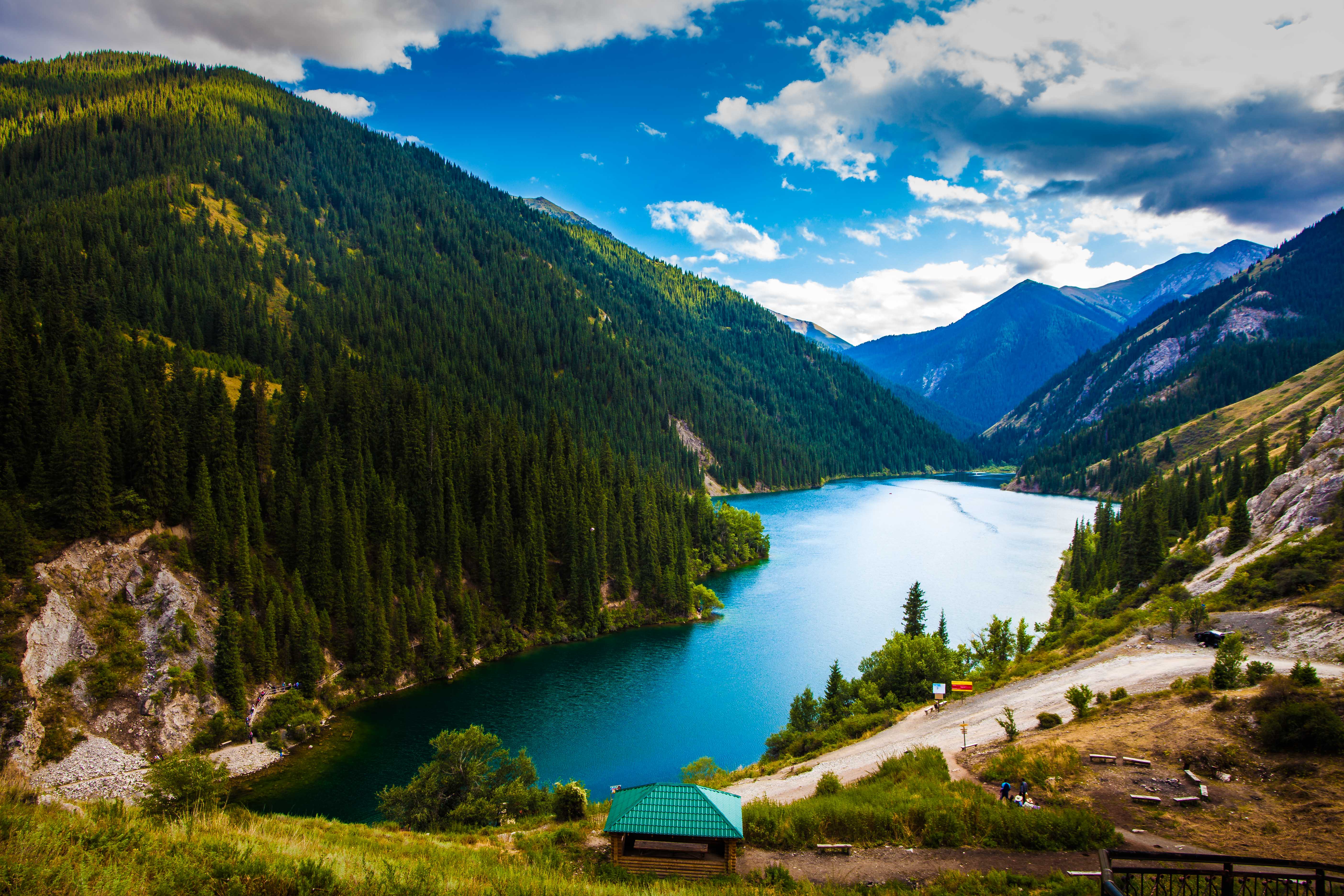 कोलसाई झील at कोलसाई झीलें, Kazakhstan
