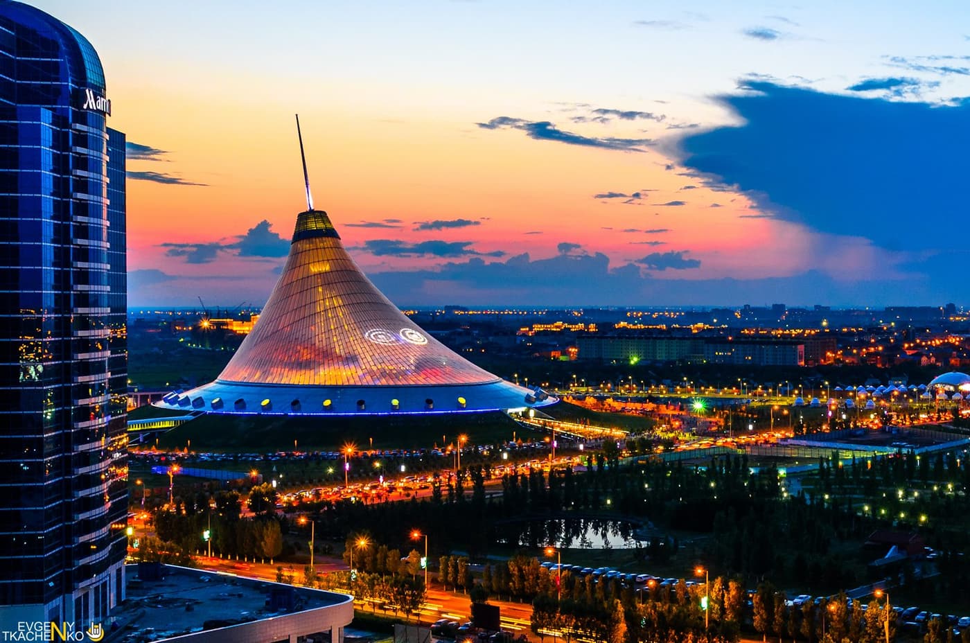 10 दिवसीय शानदार कजाकिस्तान यात्रा Tour route with scenic nature in Kazakhstan