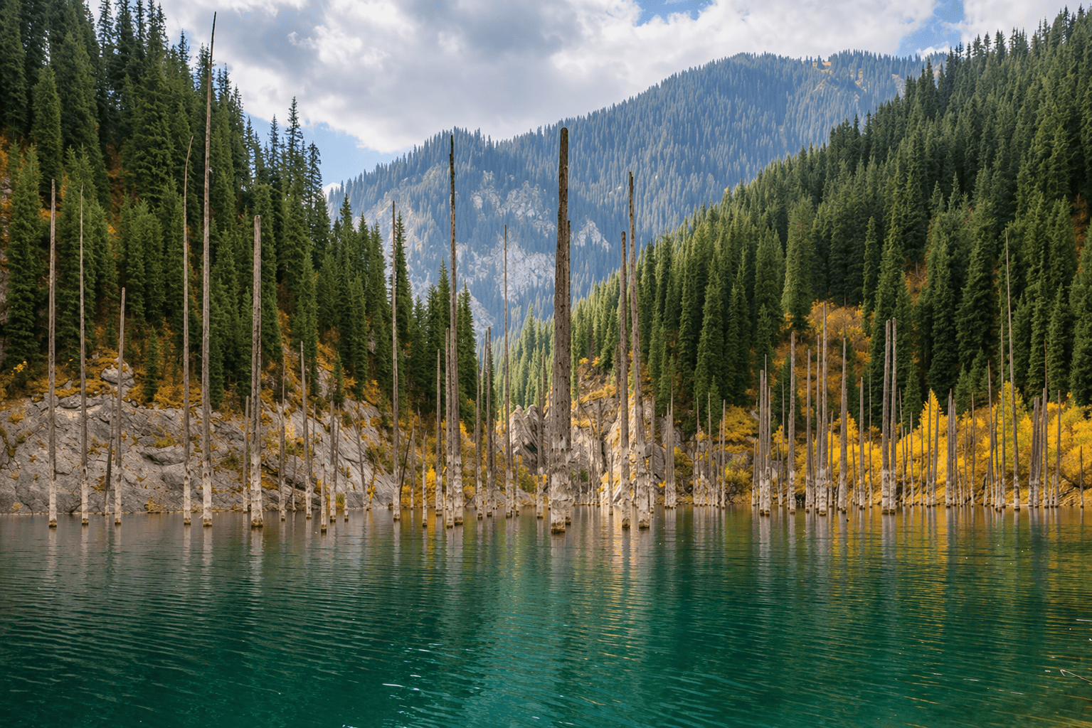 Kolsai & Kaindy Lakes, Charyn Canyon & Hot Springs Tour travel experience in Kazakhstan and Central Asia