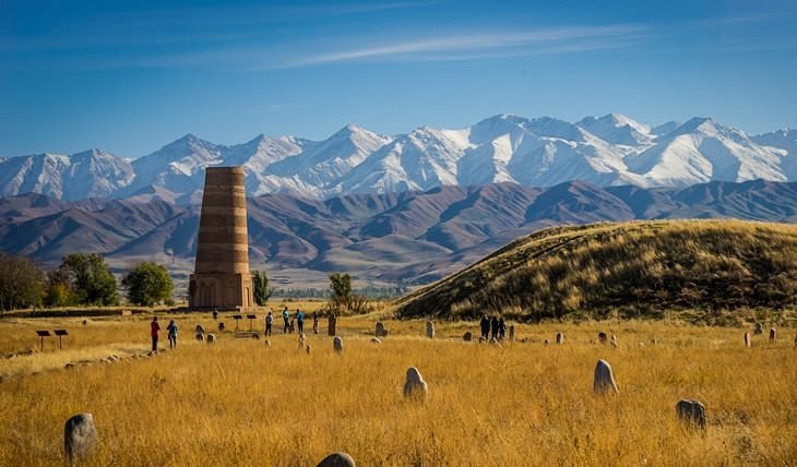 बिश्केक में किर्गिस्तान फोटोग्राफी अभियान Tour route with scenic nature in Kazakhstan