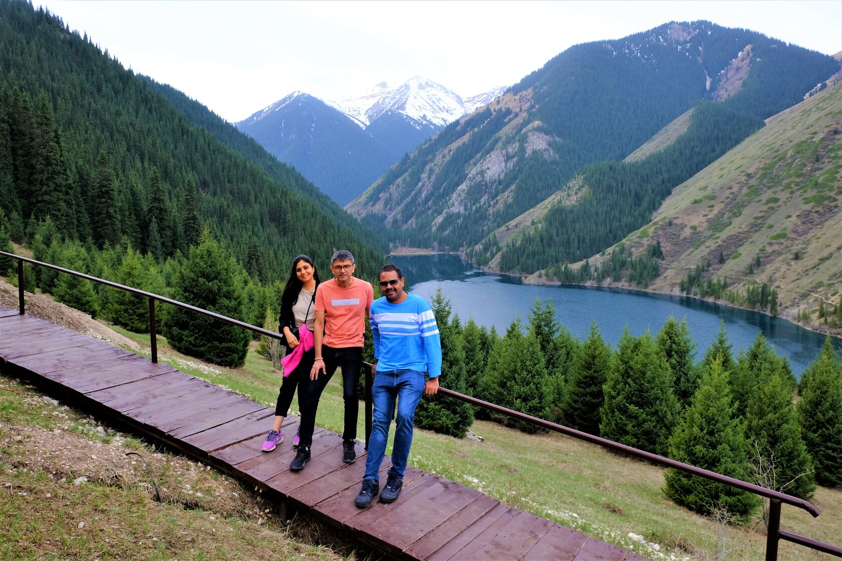 Kazakhstan & Almaty Region Tour route with scenic nature in Kazakhstan