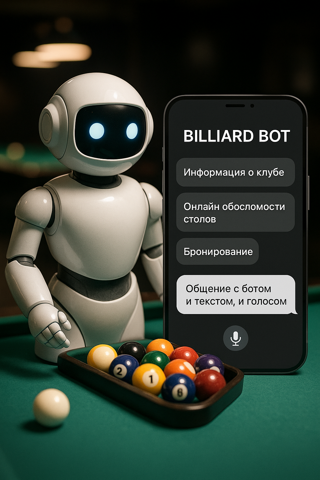Бильярд бот