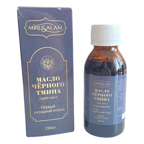 Масло черного тмина MiruSalam (МируСалам), 100мл