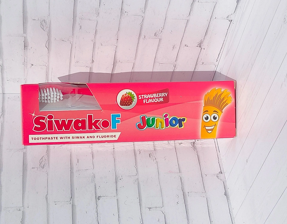 Детская зубная паста «SiwakoF Junior», клубничный вкус, 50 г