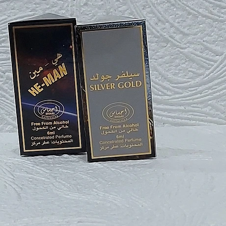 Миск (духи) Ehsaas Silver Gold (Эхсаас Сильвер Голд), 6мл