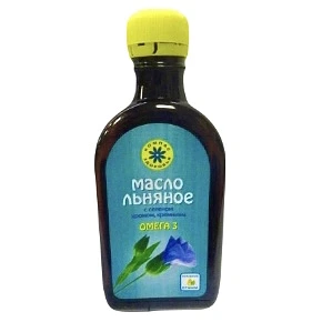 Масло льняное с селеном, хромом и кремнием «Компас здоровья», 200мл