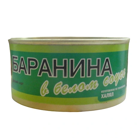 Баранина тушеная в белом соусе, 325гр