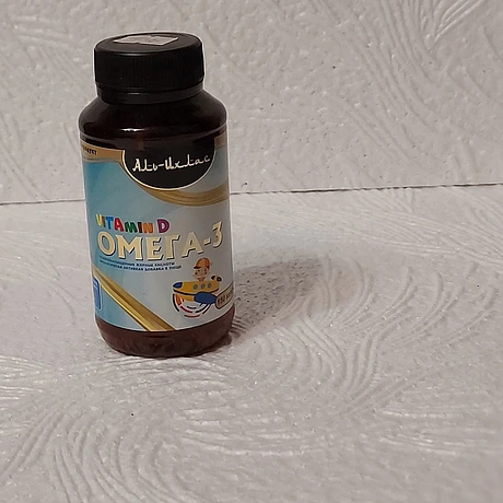 Капсулы Омега — 3, Витамин D для детей, 150кап., Аль-Ихляс