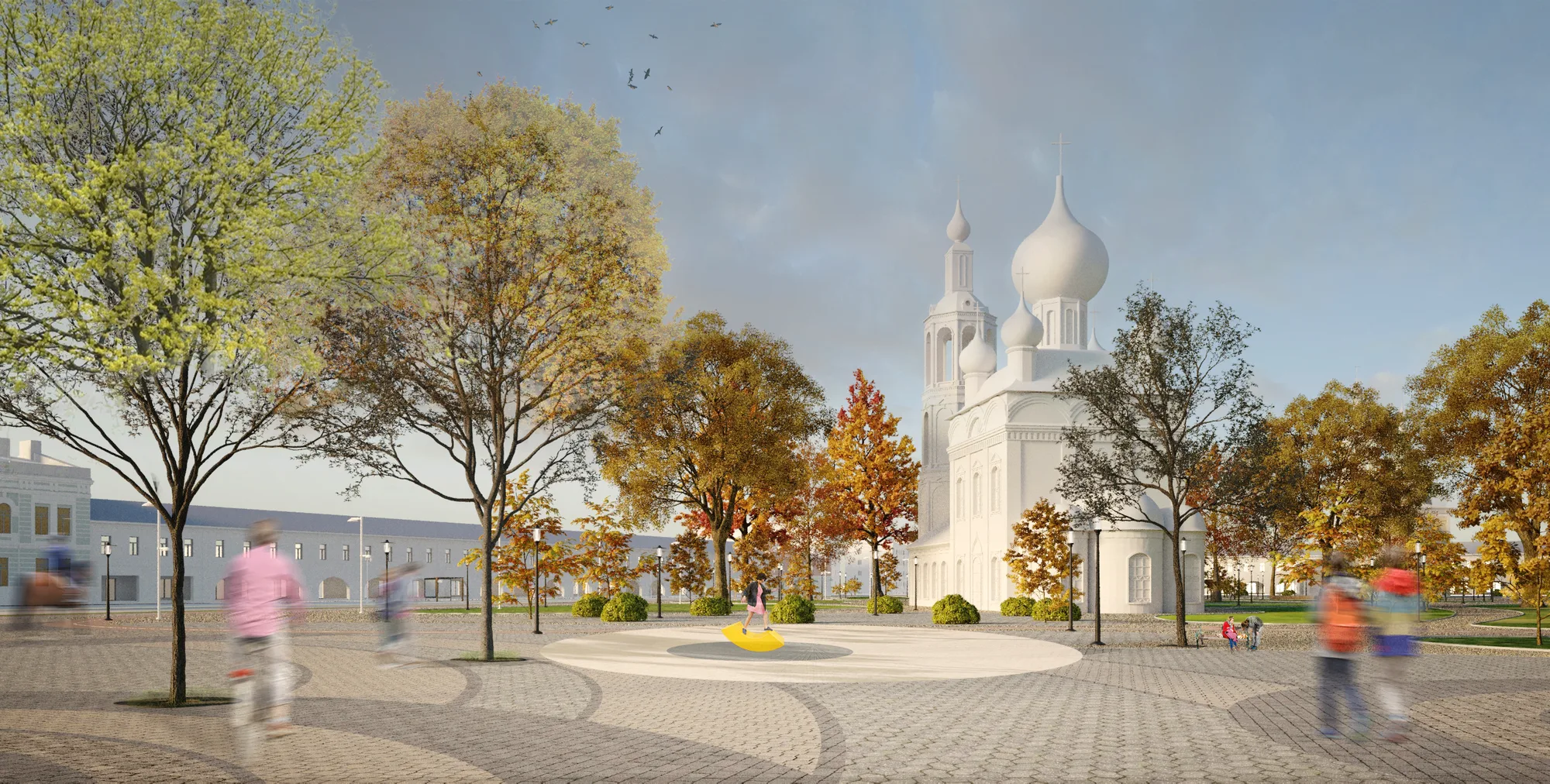 Пеший Углич. Зеленый мастер-план