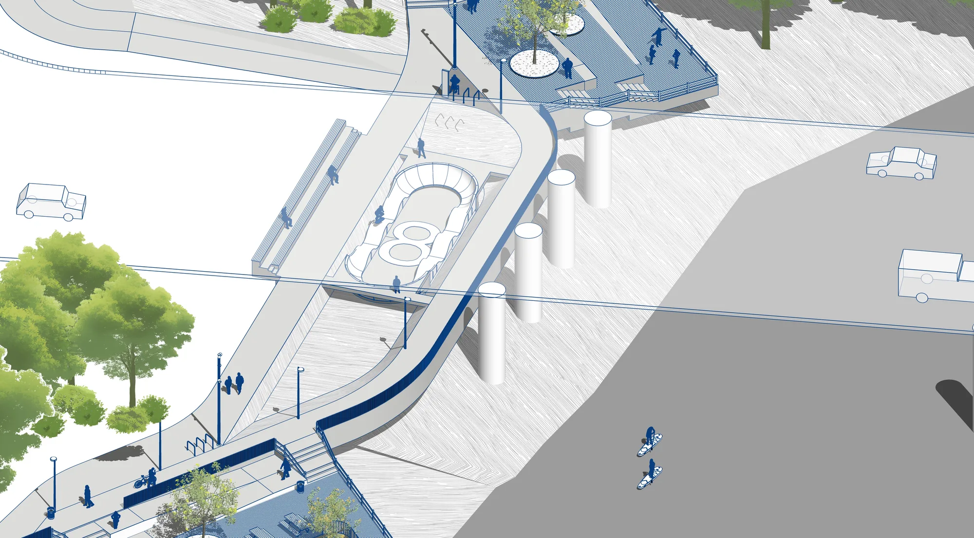 Рыбинск. Бульвар реки Черемухи