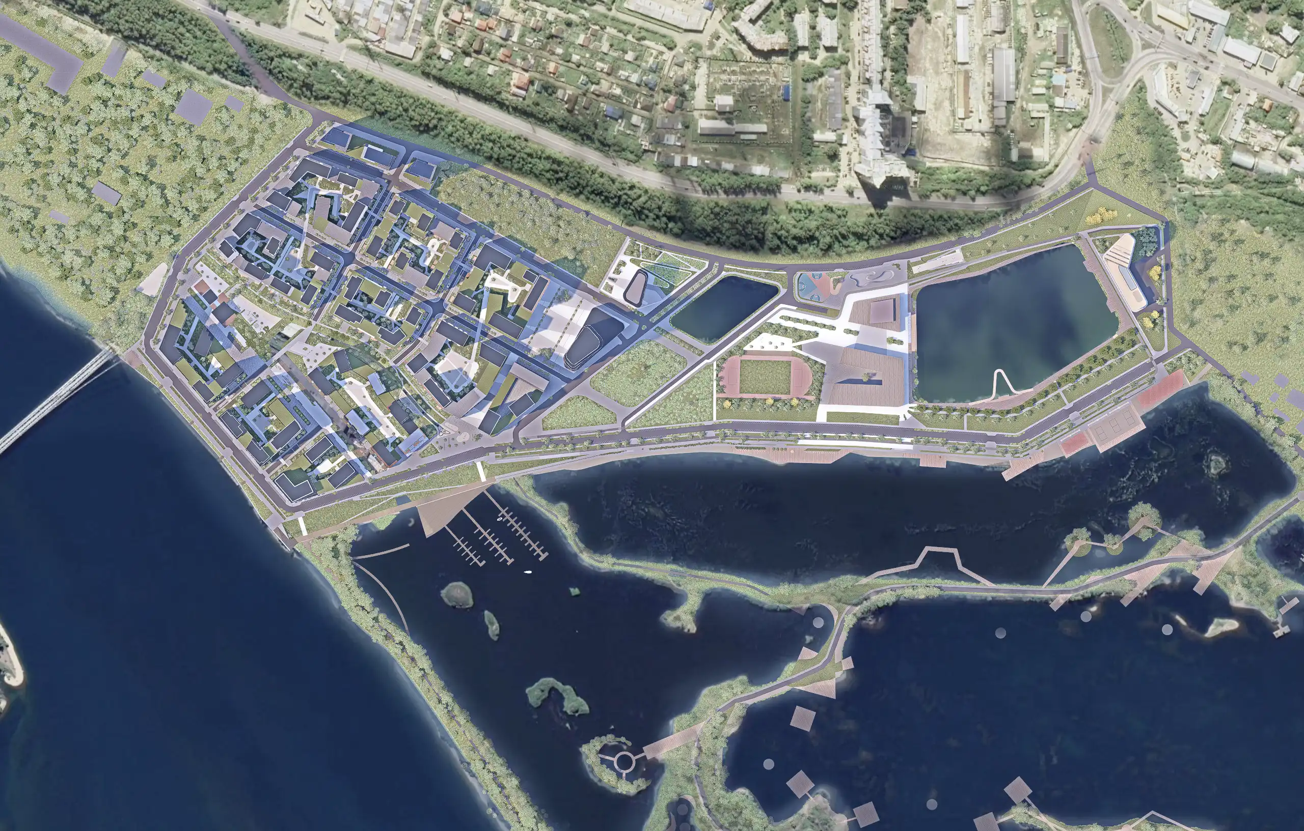 Работаем с территориями от квартала до сотен гектаров