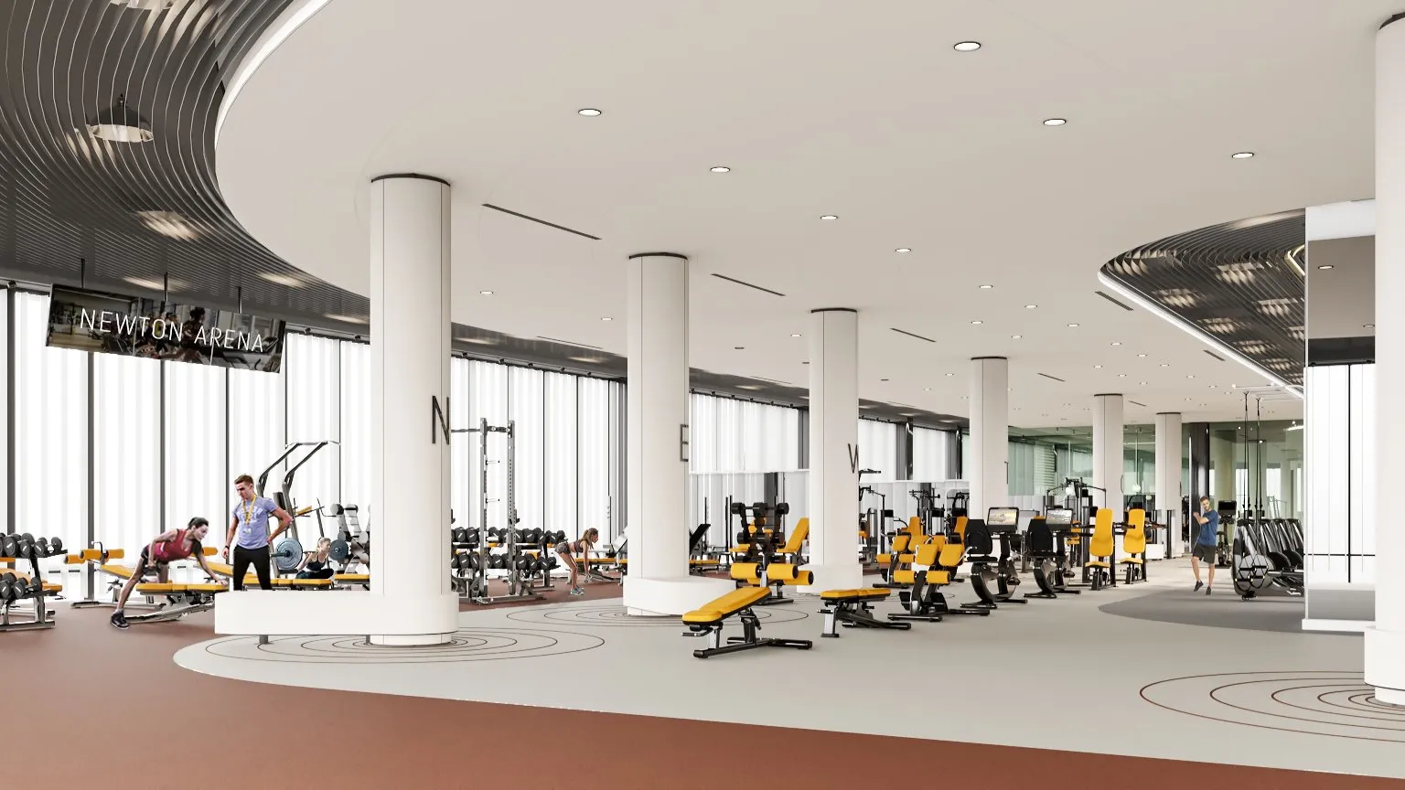 Фитнес-центр 'Newton Arena'
