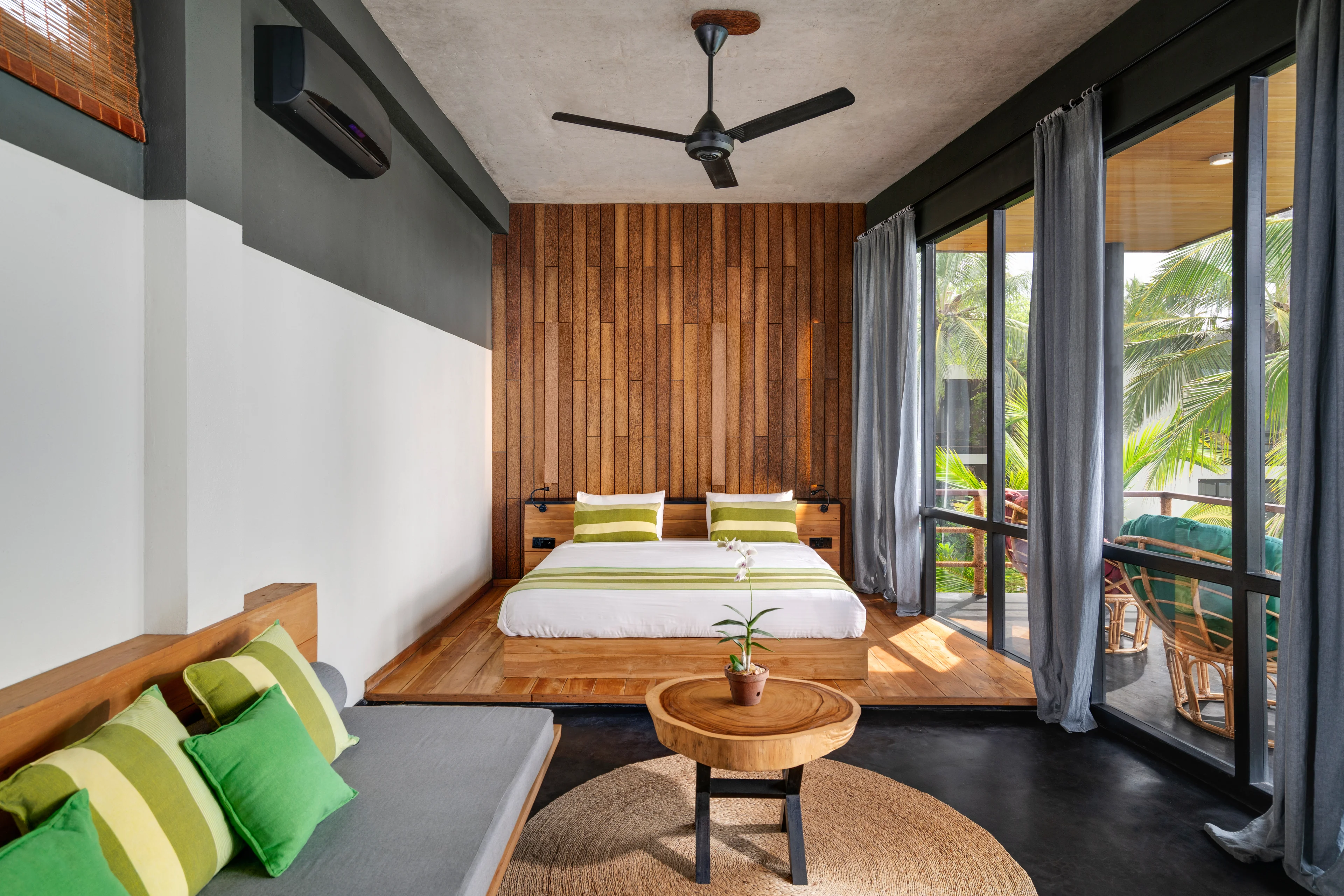 Интерьеры бутик-отеля 'Lankavatara Ocean Retreat'