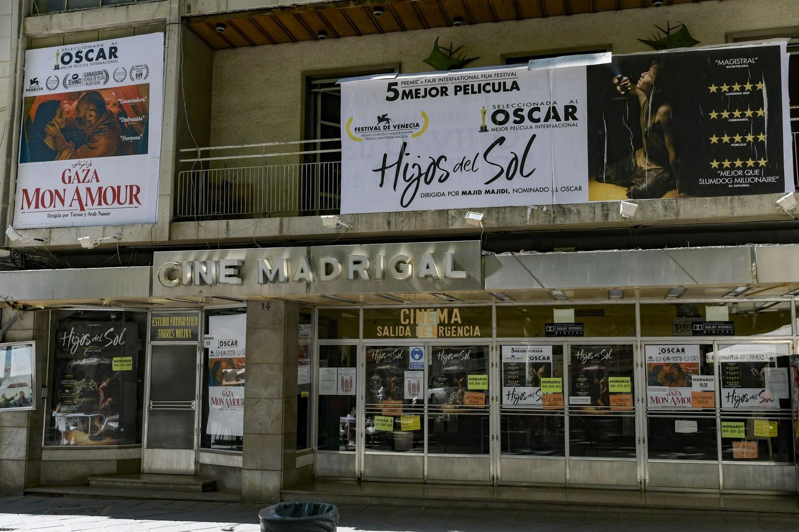 Imagen de archivo de unos cines en Granada.