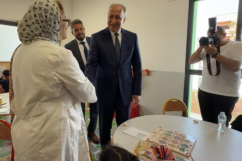 وزير التربية يدشن مدرسة رائدة بسلا