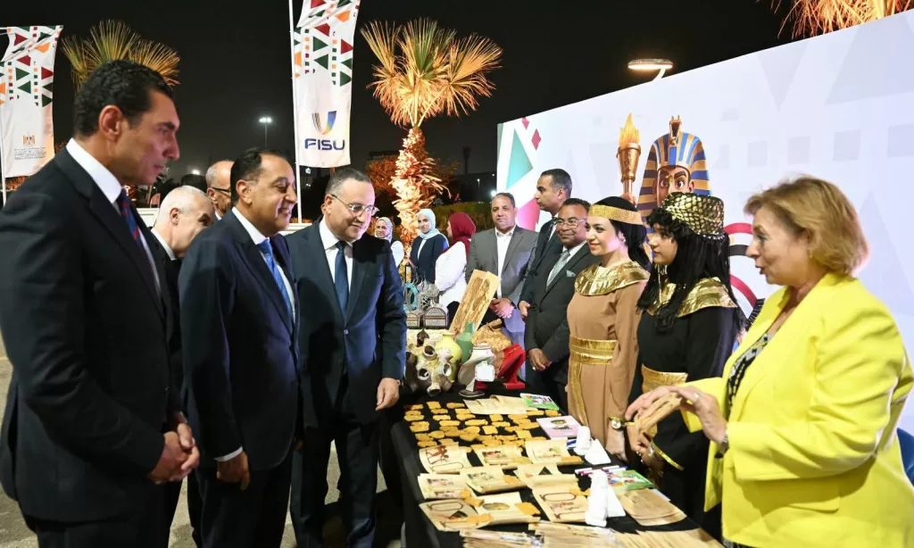 Le PM assiste à la cérémonie d'ouverture des 12èmes Jeux universitaires africains 5 - Le Progrès Egyptien