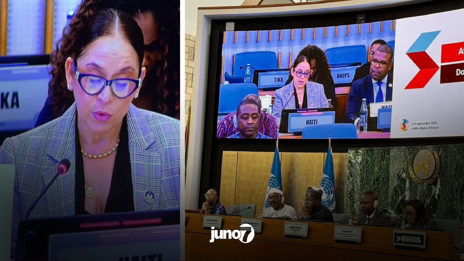 Raina Forbin plaide à Addis-Abeba pour des investissements et des emplois en Haïti