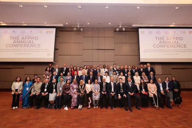 A group photo of parliamentarians and delegates at the recent Asian Forum of Parliamentarians on Population and Development (AFPPD) annual conference held in Kuala Lumpur, Malaysia