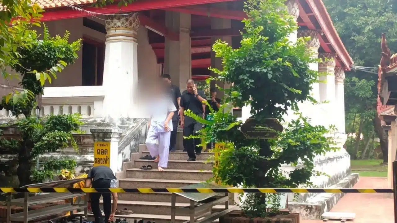 Abbot arrested for embezzlement