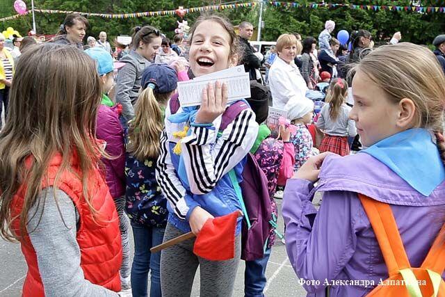 Детский праздник в ЦПКиО