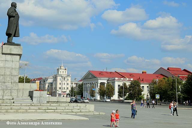 Площадь Ленина в Кургане хотят привести в соответствие современному облику города