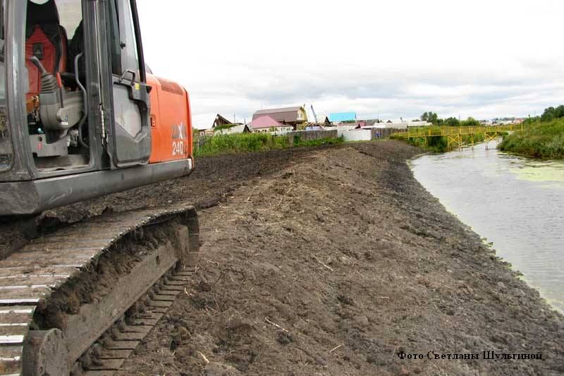 В Кургане расчистят приток реки Чёрной