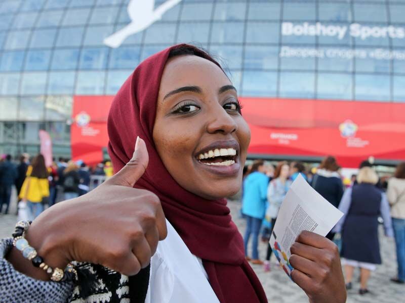 Корреспондент kikonline.ru Дарья Никитченко познакомила гостей XIX Фестиваля молодежи и студентов с Курганской областью