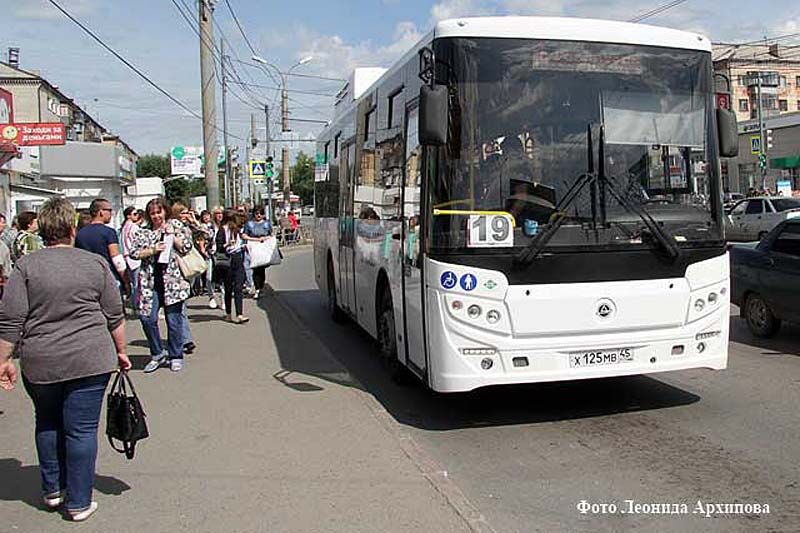 В Кургане с 23 апреля вводится летнее расписание автобусов