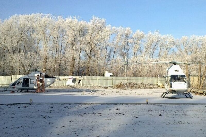 В Курганской области на линию вышел второй вертолёт санитарной авиации