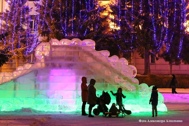 На новогоднее украшение центральной площади Кургана муниципалитет выделил 4 миллиона