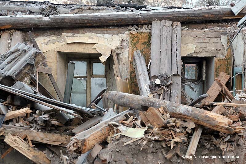 В Кургане сносят аварийные и ветхие дома