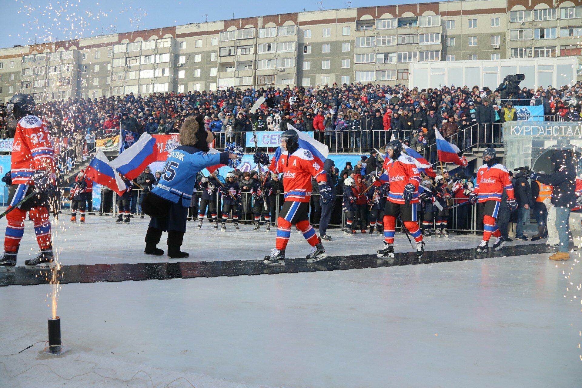 Третий день хоккейного турнира «Русская классика» в Кургане