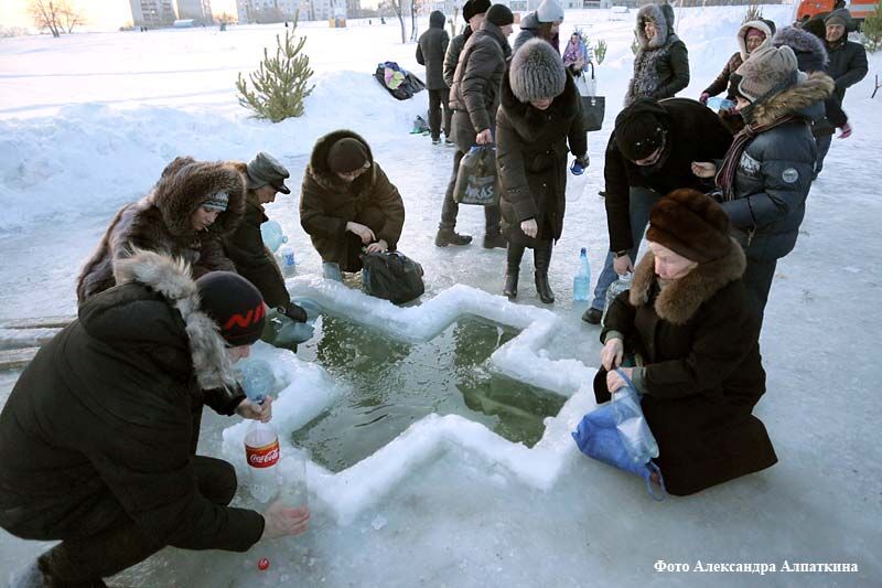 В праздник Крещения Господня вода будет освящаться только в храмах