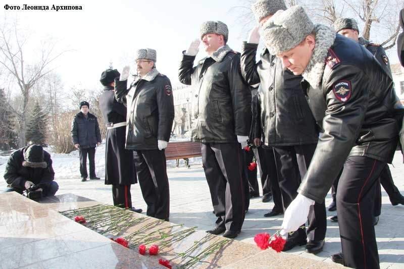 Курганские полицейские отмечают 75-летие со дня образования регионального УМВД