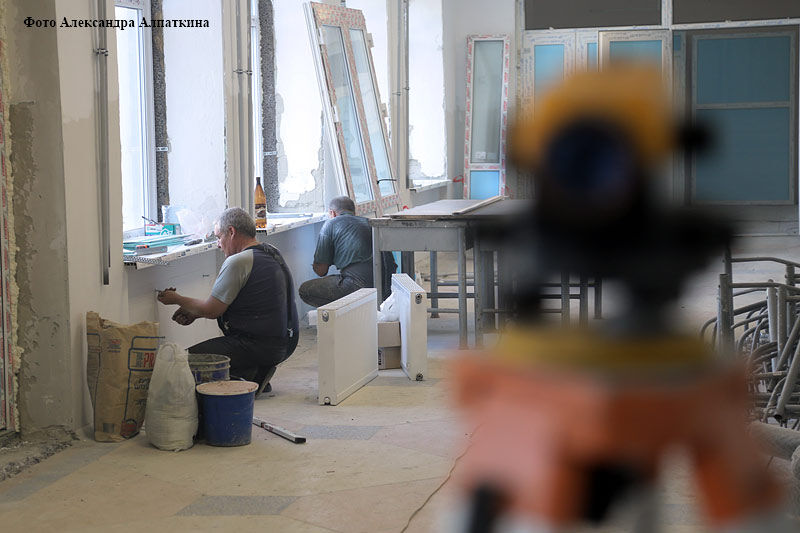 В зауральских школах начались капитальные ремонты