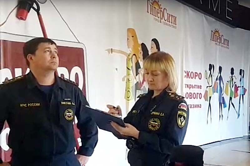 В Кургане проверяют пожарную безопасность торговых центров