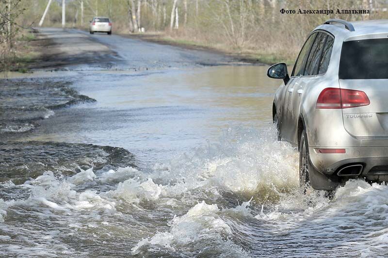 В некоторых курганских муниципалитетах вода начала отступать