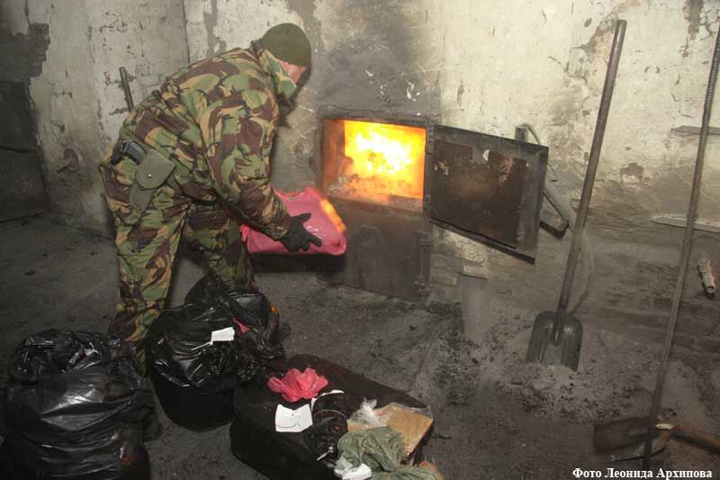 Зауральские полицейские уничтожили более 10 кг наркотиков