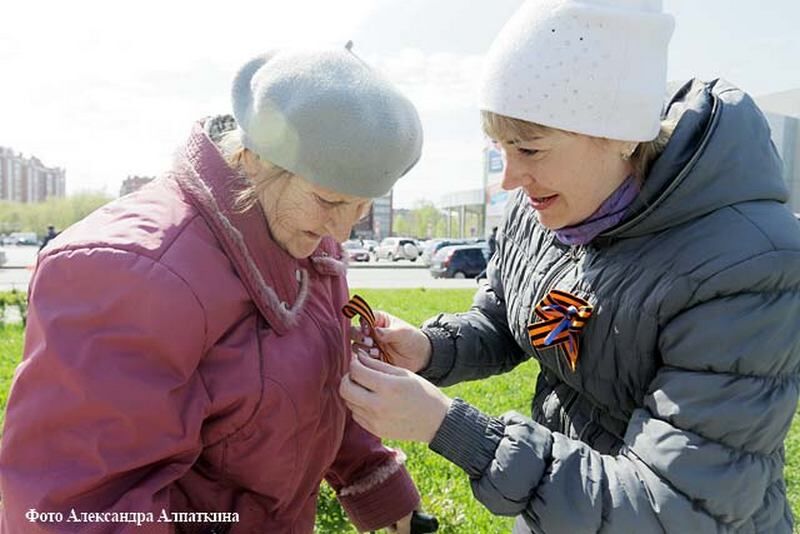 6 тысяч георгиевских ленточек для горожан